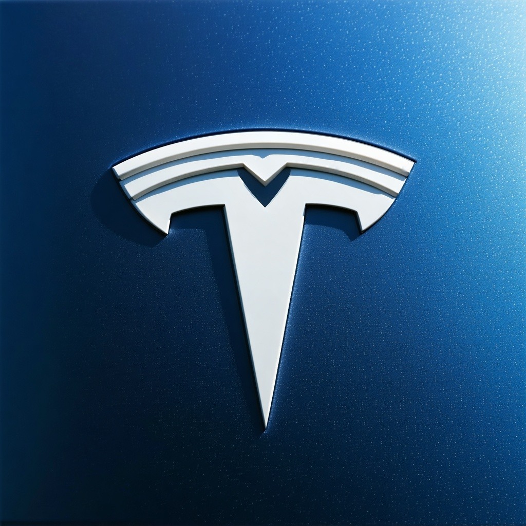 tesla logo text only